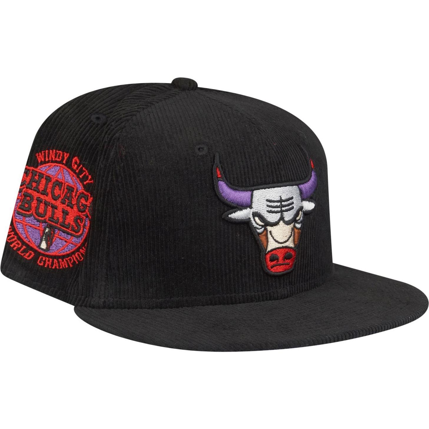 New Era, Herren, Cap, 59Fifty Fitted Cap - KORD Chicago Bulls - 8, Schwarz, (8)
