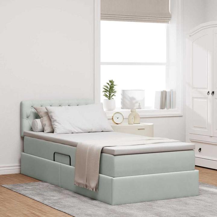 Image du produit vidaXL Modernes Bett (90 x 190 cm)