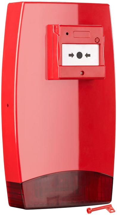VisorTech Personal Alarm Detector with Audible Signal & Flashing Light
