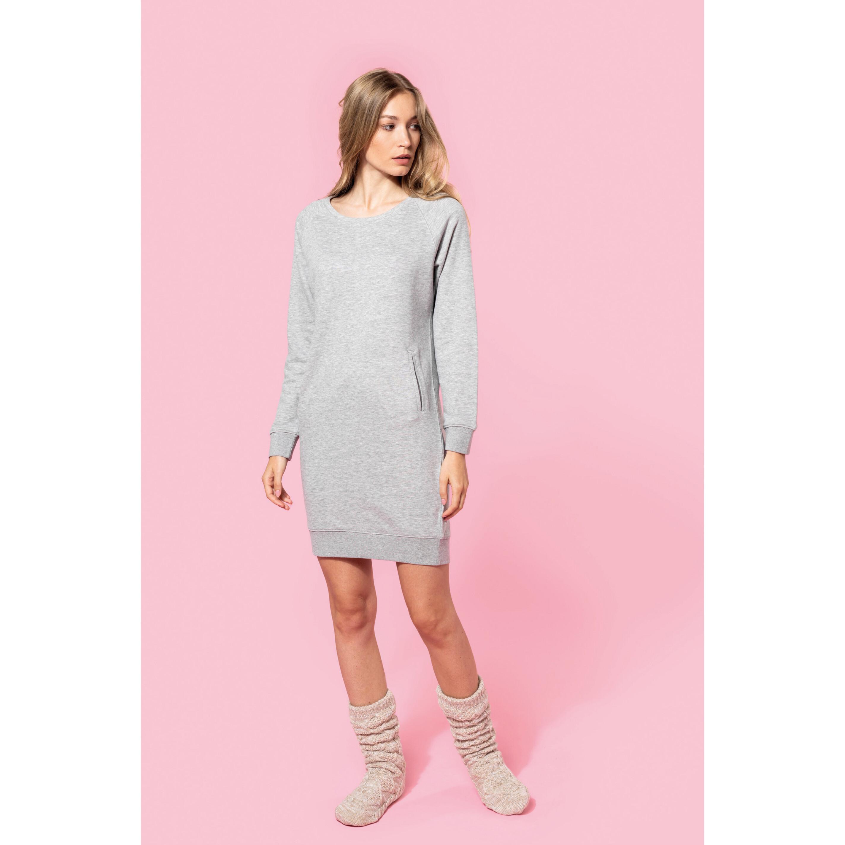 Kariban, Damen, Kleider, Bio, Grau, (XS)