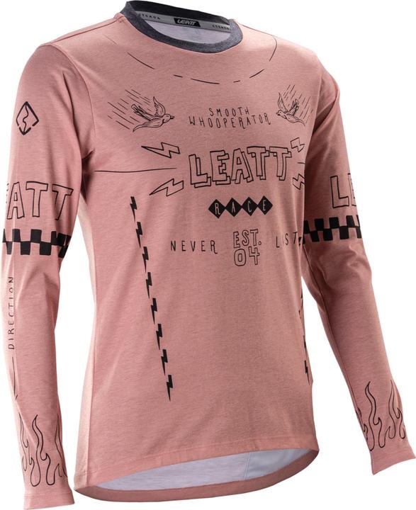 Actual product image Leatt MTB Gravity 3.0 Long Sleeve Jersey W dusty pink XS (XS)