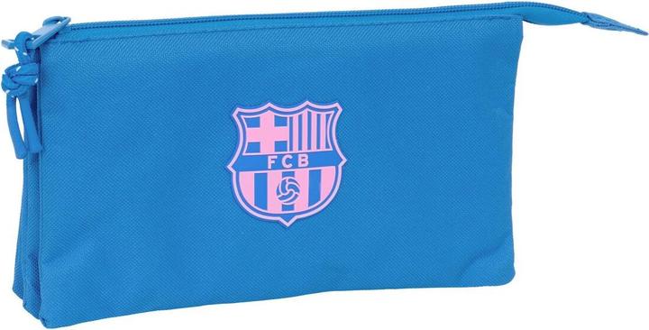 Productafbeelding FC Barcelona Dreifaches Mehrzweck-Etui F.C. Barcelona Blau 22 x 12 x 3 cm