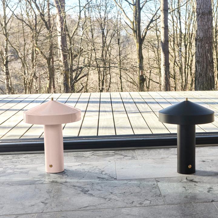 Image du produit OYOY Living Lampe de table Hatto rose clair (E27)