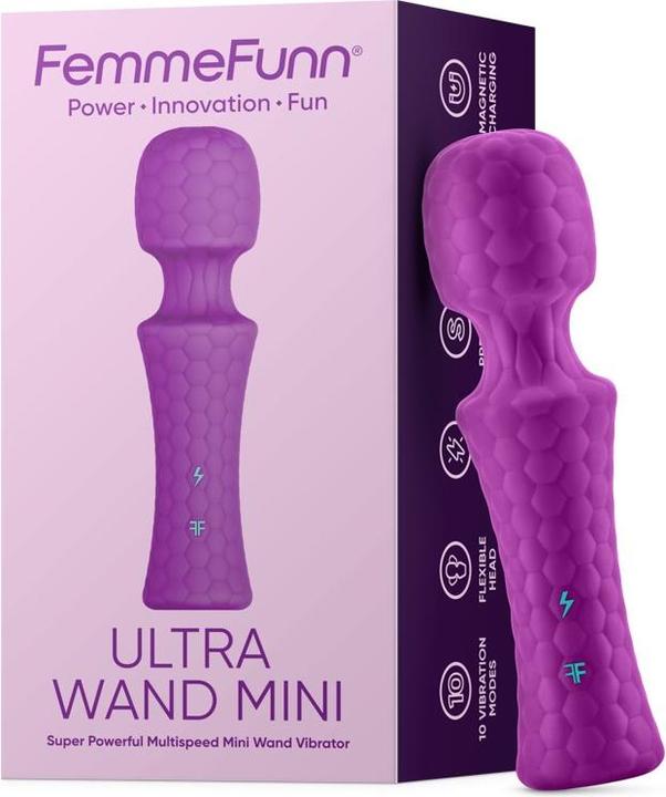 Produktbild Femme Funn Small Lightweight-100% Waterproof-Body Safe Silicone -Flexible Head - 10 Vibration Patter