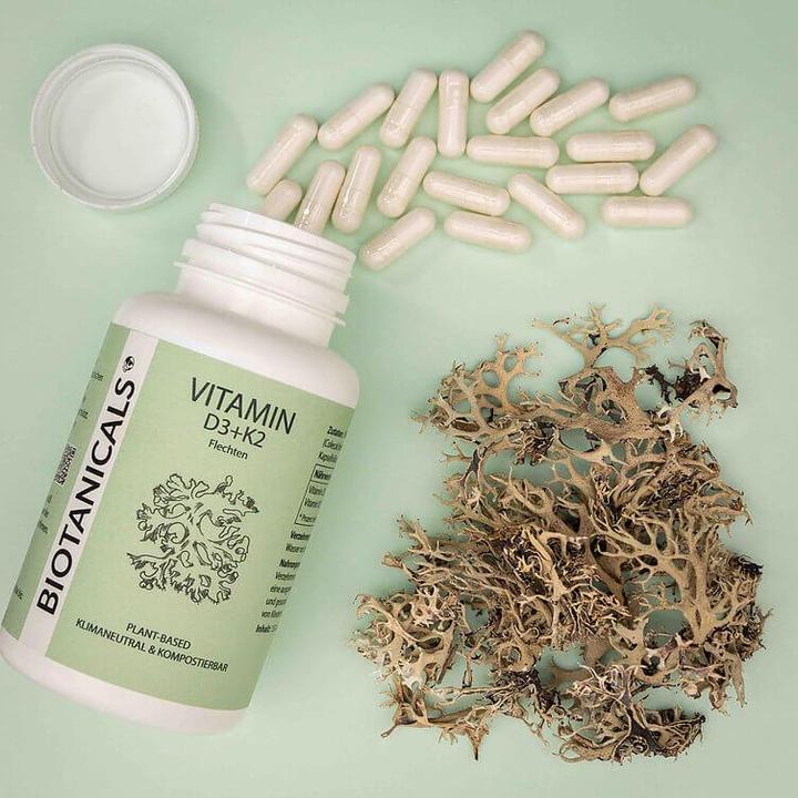 Image du produit Biotanicals Vitamine D3 + K2 150 gélules (150 pcs, Capsules, 86 g)