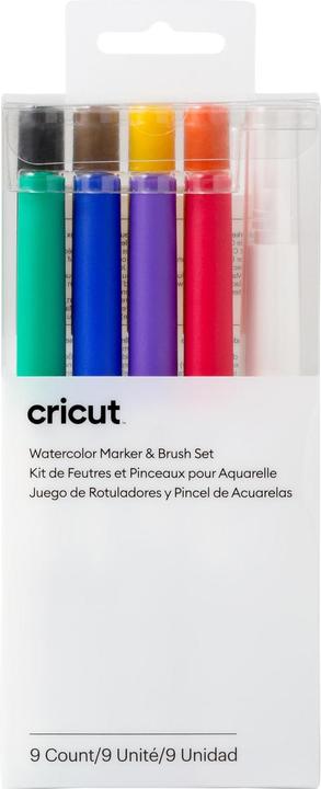 Cricut Watercolor markers 9-pack 1.0 (P)