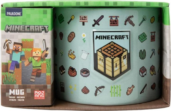 Actual product image Paladone Products Minecraft Embossed Mug (400 ml, 1 x)