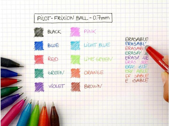 Actual product image Pilot FriXion Ball (Brown, 1 x)