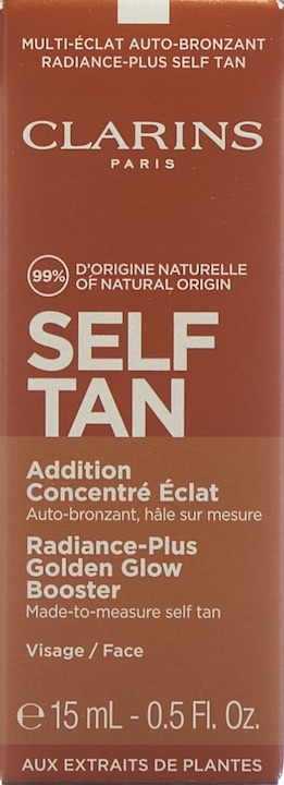 Actual product image Clarins Golden Glow Booster (Self tanning serum, 15 ml)