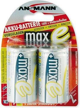 Produktbild Ansmann HR20 Max E (2 Stk., D, 8500 mAh)