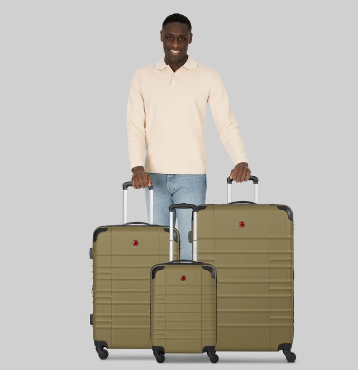 Image du produit Wenger Amplar Evo 4 Rollen Kofferset 3-teilig mit Dehnfalte (214 l)