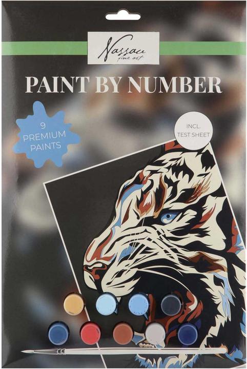 Produktbild Mahlen Nach Zahlen, Tiger