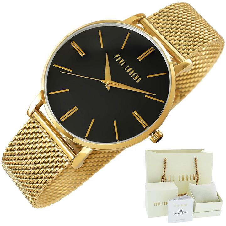 Produktbild Paul Lorens HERRENUHR – PL10401B-1D1 (zg352d) + BOX (200 mm)