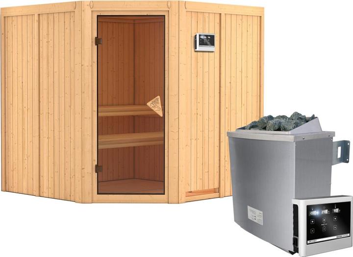 Actual product image Karibu Jarin without roof rim (9 KW external control)