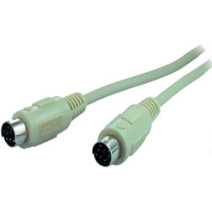Shiverpeaks BS78107-5 PS/2-Kabel 5 m 6-p Mini-DIN Grau (5 m), Audio Kabel