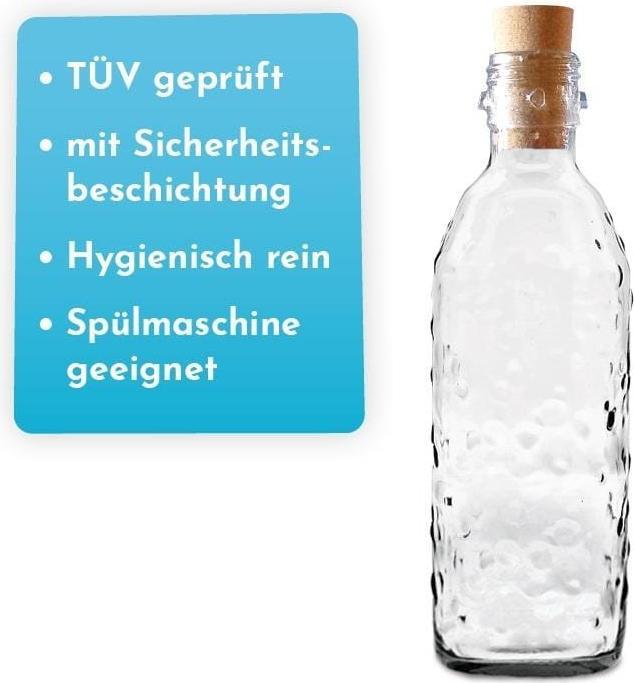 Produktbild SodaBär Glasflasche für Wassersprudler mit Klicksystem