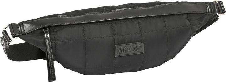 Moos Marsupio da cintura Negro imbottito Nero (4x 15,5 x 7 cm)
