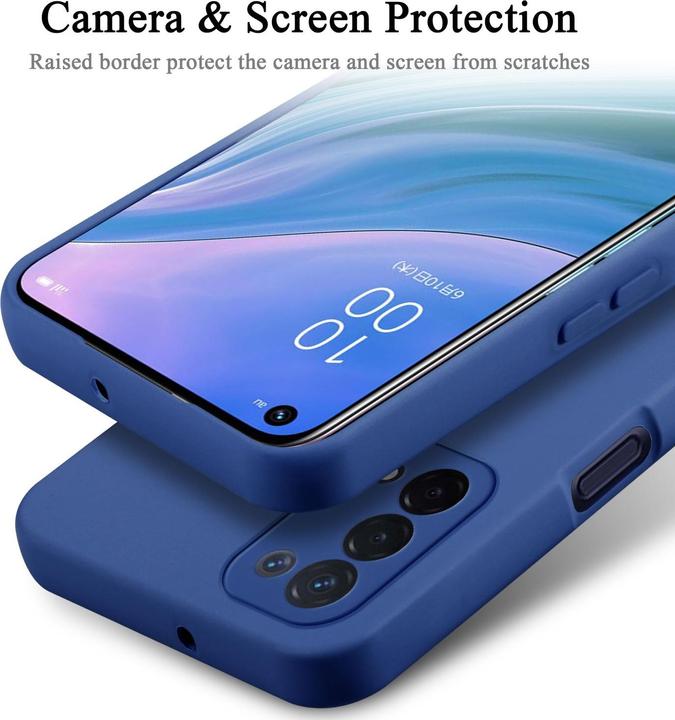Immagine prodotto Cadorabo Custodia per OPPO A54 5G / A74 5G TPU con design in silicone a protezione dai liquidi (Oppo A74 5G)