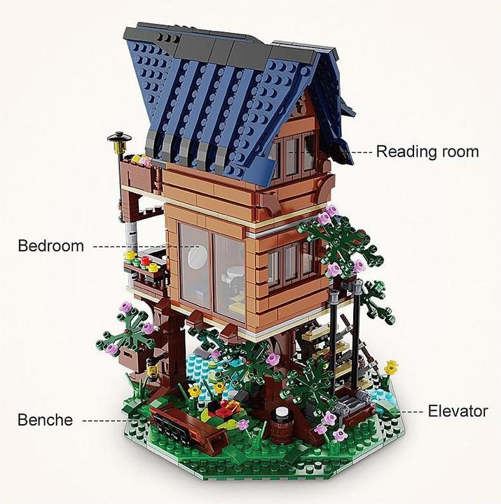 Image du produit Cada Cabane dans les arbres 4 saisons