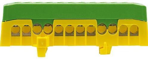 Pollmann Sammelklemme PE12F2 grüngelb