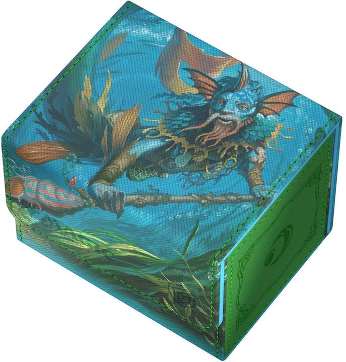 Actual product image Ultimate Guard Sidewinder 100+ Xenoskin Magic: The Gathering "Lorwyn Eclipsed" - Blue Legendary Rare