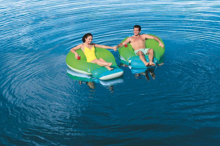 Actual product image Bestway Bathing island