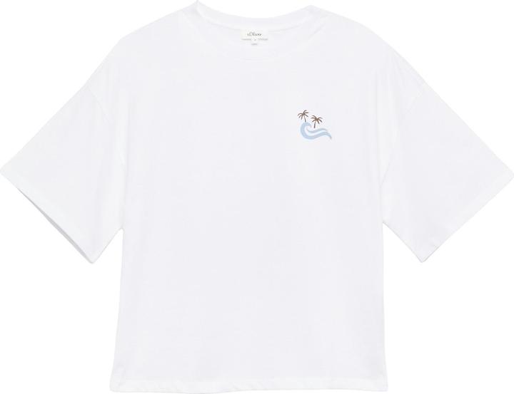 Produktbild s.Oliver Oversized Baumwoll-T-Shirt mit Print (44)