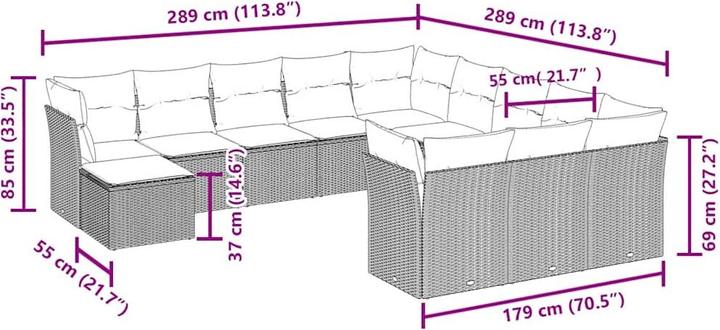 Produktbild vidaXL Lucie