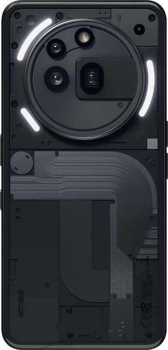 Actual product image Nothing Phone (3a) Pro (256 GB, Black, 6.77", SIM + eSIM, 50 Mpx, 5G)