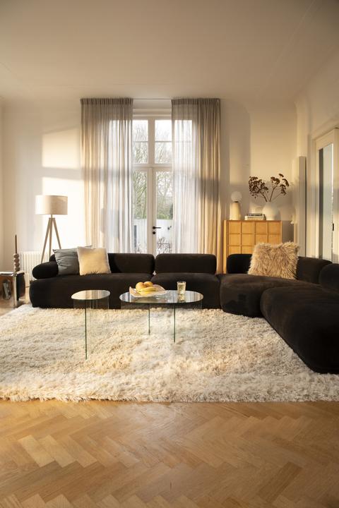 Image du produit Zuiver Coffee Table Linea Transparant (60 x 80 x 40 cm)