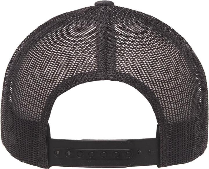 Actual product image Flexfit YP Classics Retro 5 Panel Trucker Cap