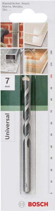 Produktbild Bosch Zubehör Mehrzweckbohrer D= 7,0 mm L= 100 mm (6.5 mm)