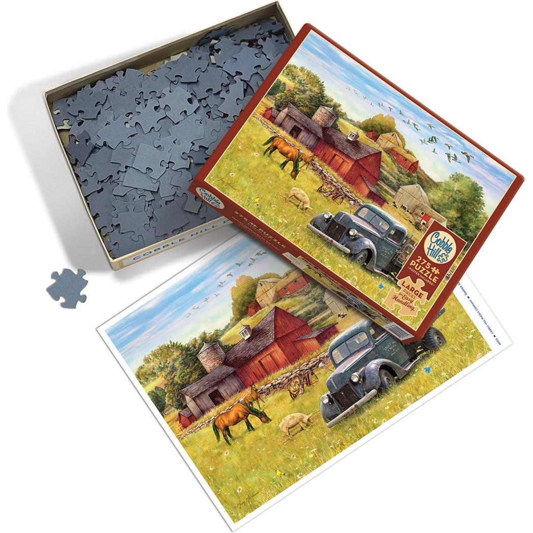 Thumbnail - Cobble Hill Sommernachmittag auf der Farm 275 Teile (275 Teile)