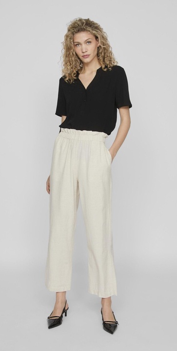 Produktbild Vila High Waist Paperbag-Hose (38)