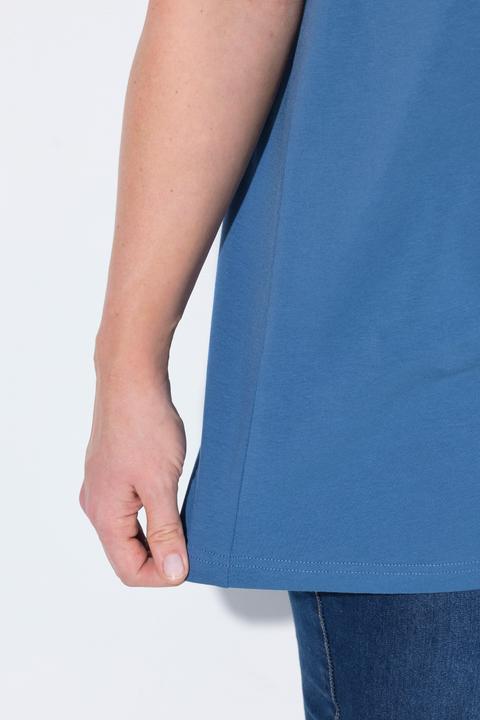 Produktbild Ulla Popken T-Shirt, A-Linie, V-Ausschnitt, Halbarm (56)
