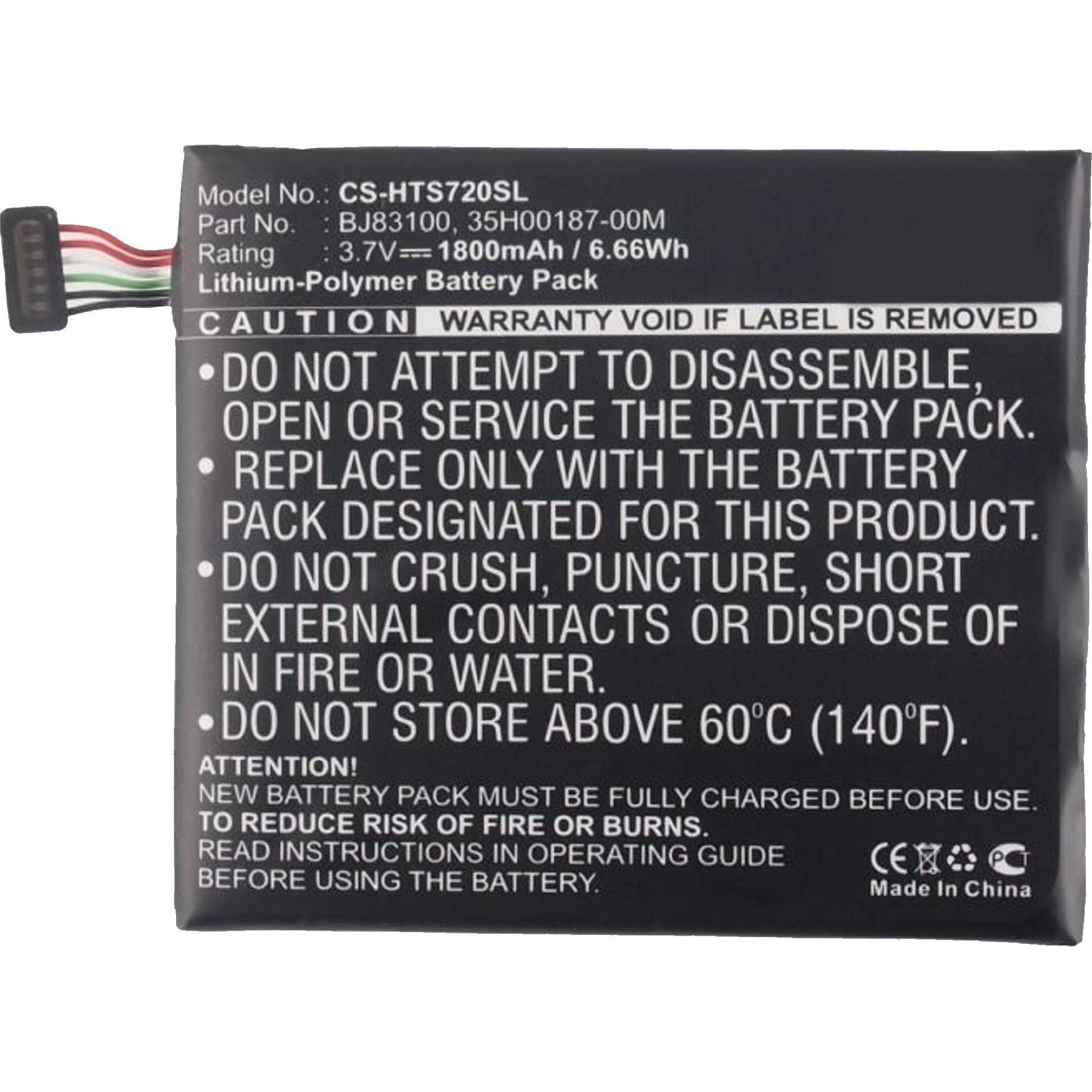 Thumbnail - AGI 95291 - Akku - Schwarz - Lithium Polymer (LiPo) - 1800 mAh - 3,7 V - 61 mm, Smartphone Akku