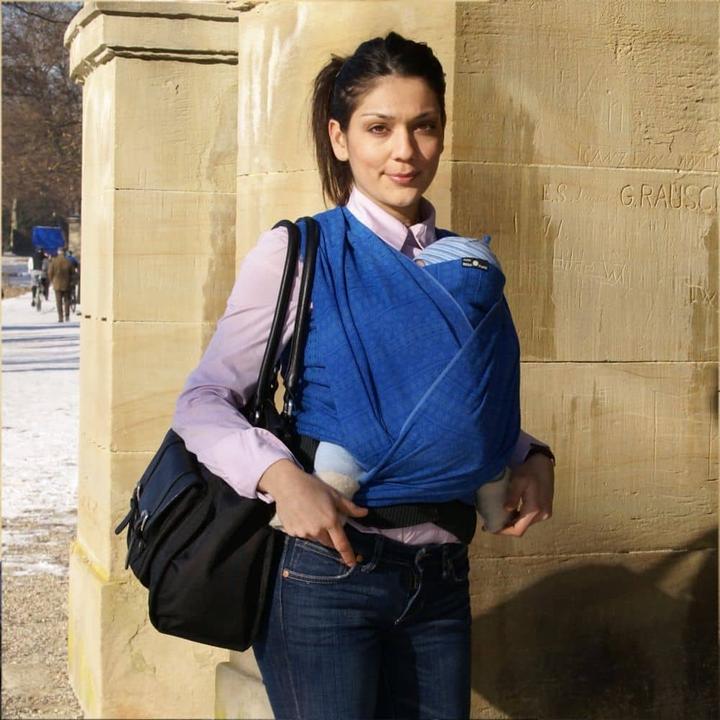 Actual product image Didymos Baby Sling Prima Ultramarine