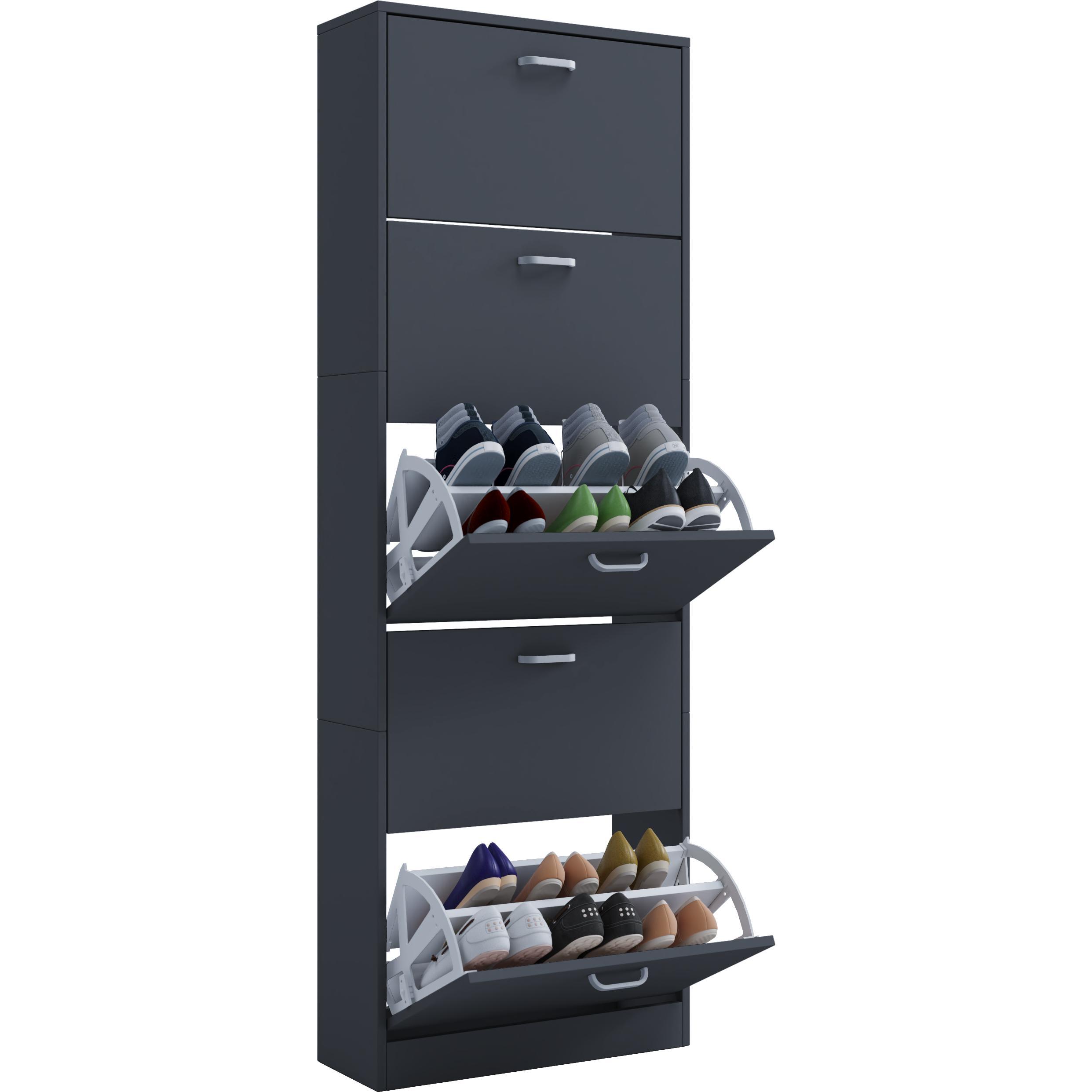 Thumbnail - VCM, Schuhschrank, Alora (170 x 59 x 22 cm)
