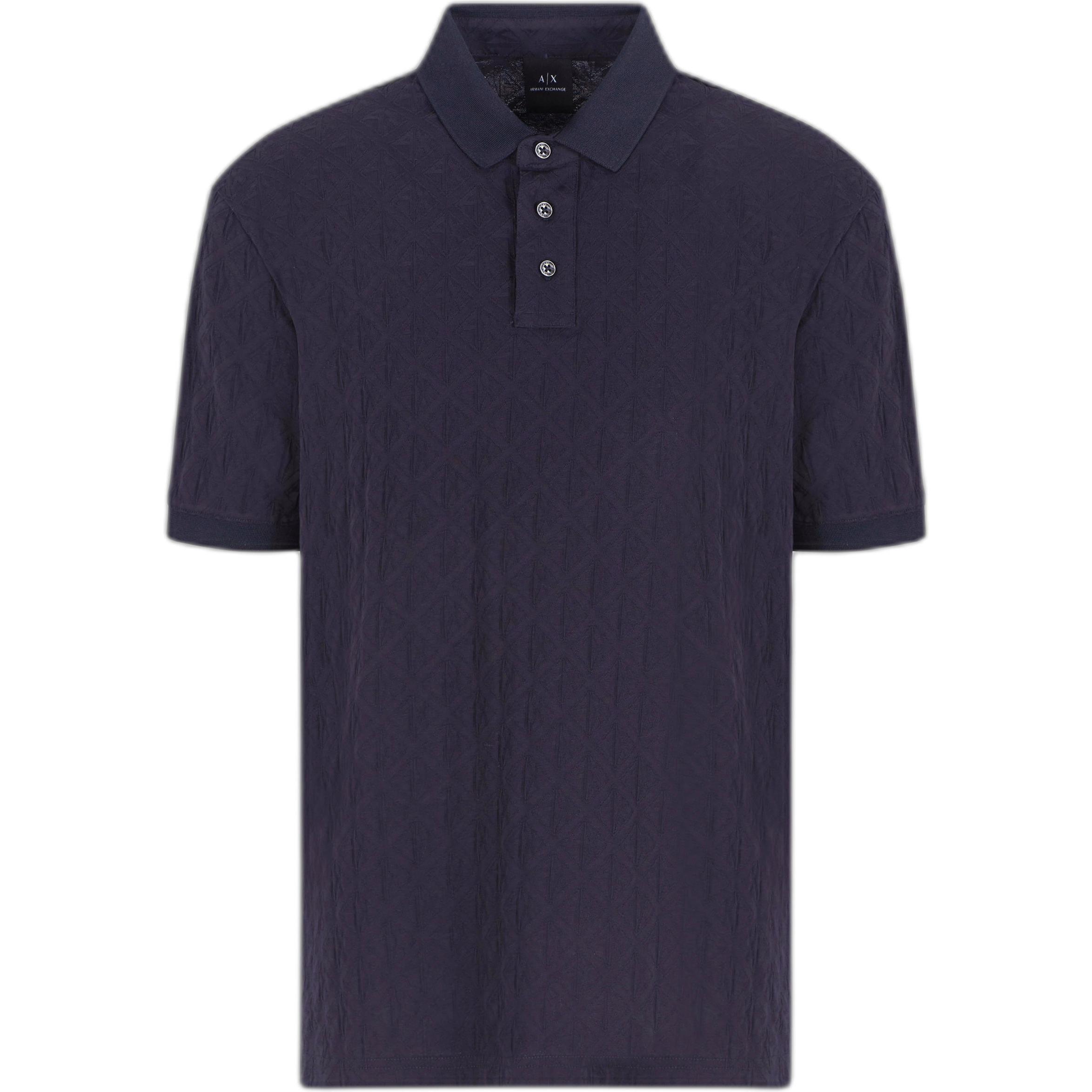 Armani Exchange, Herren, Shirt, Polo-Shirt, Blau, (L)