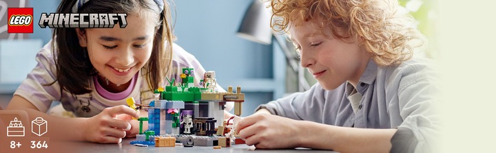 Produktbild LEGO Das Skelettverlies (21189, LEGO Minecraft)
