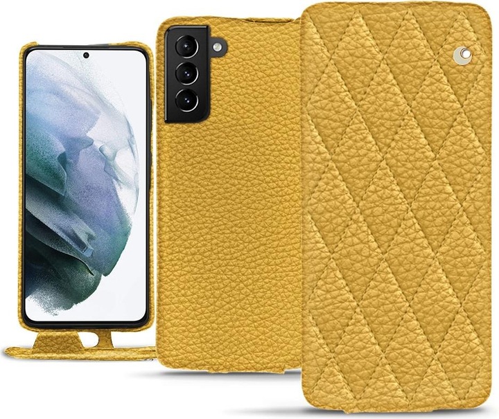 Actual product image Noreve Leather cover vertical (Samsung Galaxy S21+)