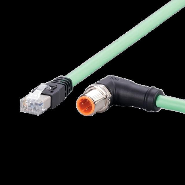 Actual product image ifm Electronic Connecting cable (CAT5e, 0.40 m)