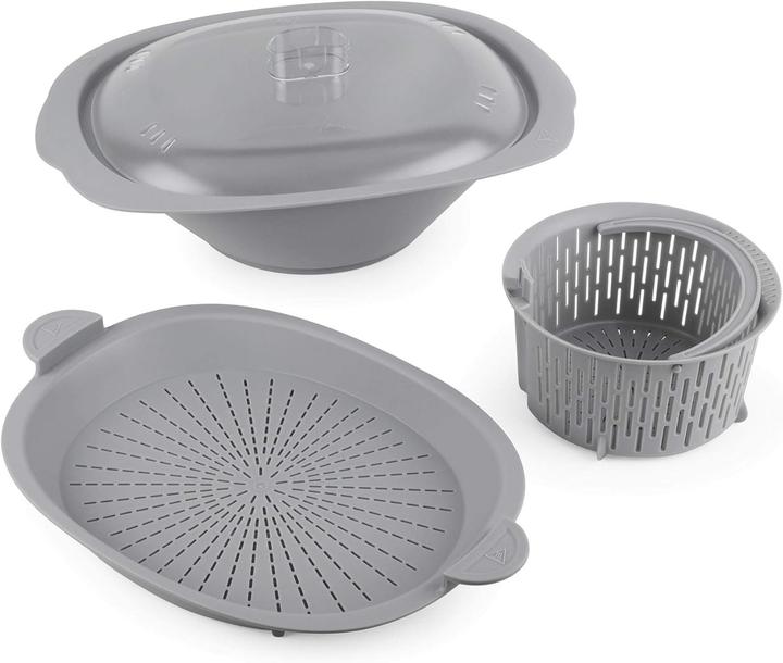 Image du produit Robot multifonction avec balance intégrée, cuisson vapeur et système de sécurité double (550 W, 2.50 l)