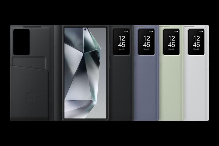 Productafbeelding Samsung Smart View Portemonnee Hoesje (Samsung Galaxy S24 Ultra)