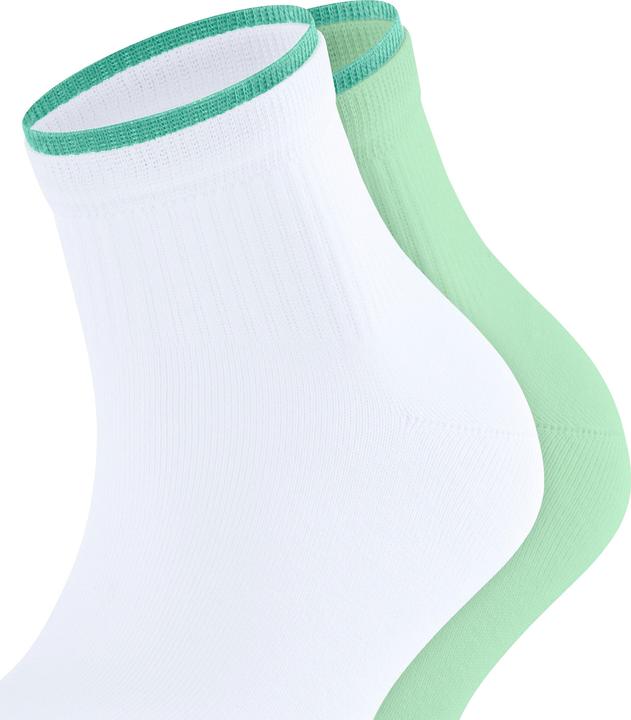 Produktbild Esprit Double High Cuff 2-Pack Baumwollsneakersocken (2er Pack, 35 - 38)
