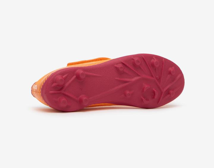 Image du produit Kipsta Chaussures de football à crampons MG pour enfants avec fermeture velcro - 160 Easy orange (34)