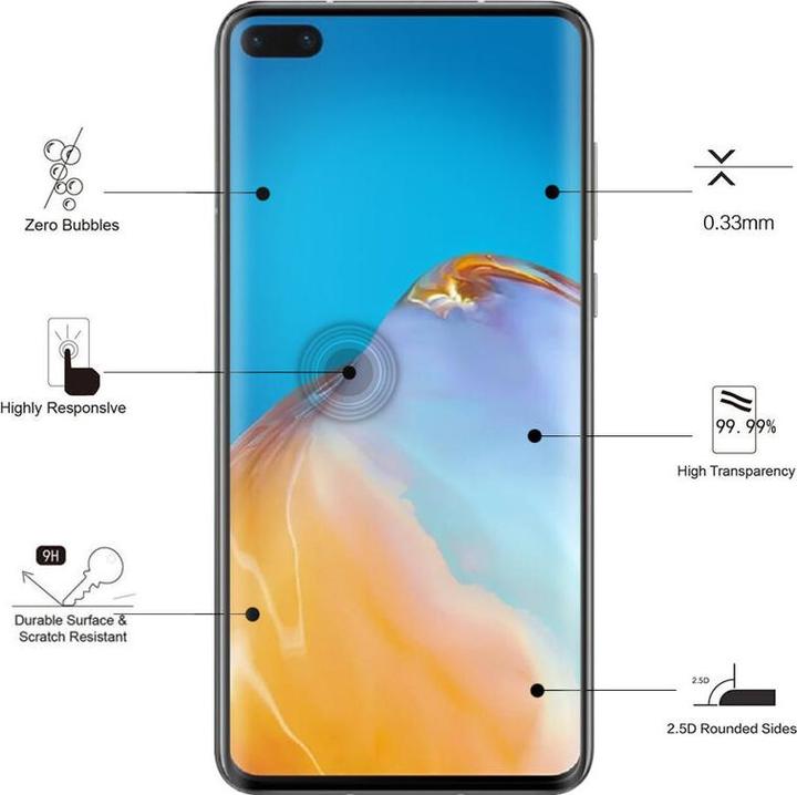 Produktbild Eiger Mountain Glass Clear Edge (1 Stk., Huawei P40)