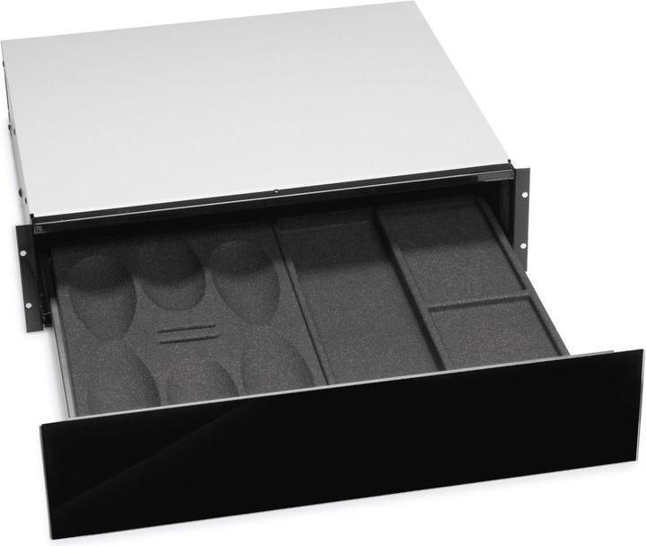 Produktbild Liebherr Zubehörschublade 15cm, Glas schwarz 9901085