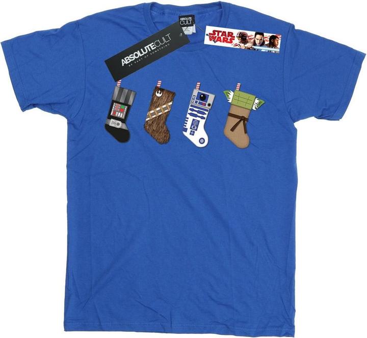 Image du produit Star Wars - T-shirt CHRISTMAS STOCKINGS - Fille (140, 146)
