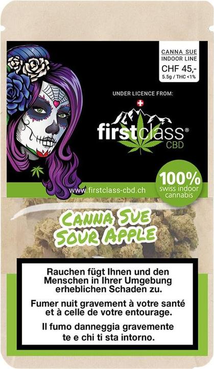 First Class Canna Sue Indoor Line Sour Apple (5.50 g, Indoor)